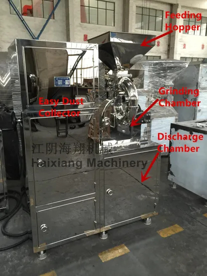 Food Grinding Machine Stainless Steel 304 Pulverizer Milling Machine Fineness Powder Crushing Equipment