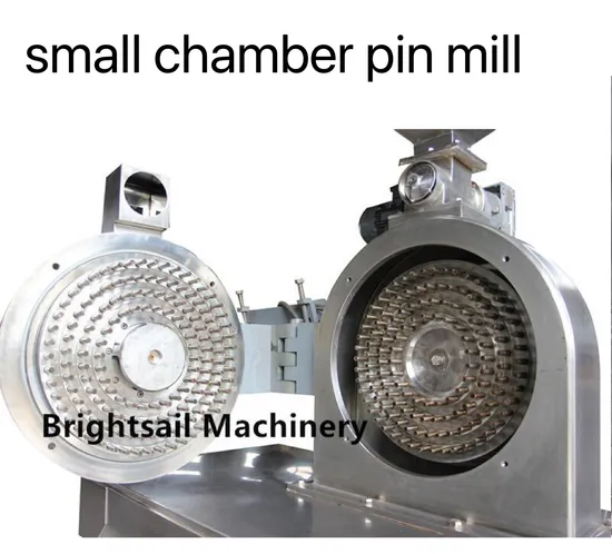 Seed Cake Grinding Machine Brightsail Pin Mill for Food Industrial Spice Mill