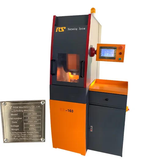 160mm Automatic Blowing System Multifunctional Tool Grinder Grinding Machine
