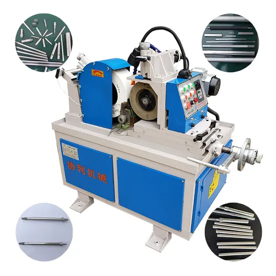 Xieli Machinery Automatic Centerless Grinding Machine, High Precision CNC Touch Screen, with Mechanical Gripper Feeding