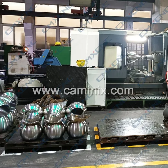 How to Set a Ball Valve Workshop to Making The Ball Valve up to 60inch Using Turning Grinding Machines
