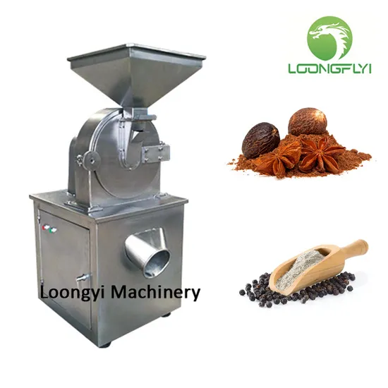 Dry Cassava Carrot Onion Chili Grinding Machine Rice Corn Grain Wheat Mill Machine