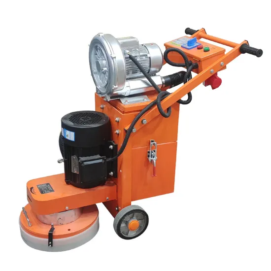 Industrial Surface Grinding Machines Hand Push Concrete Grinder with Vacuum Cleaner