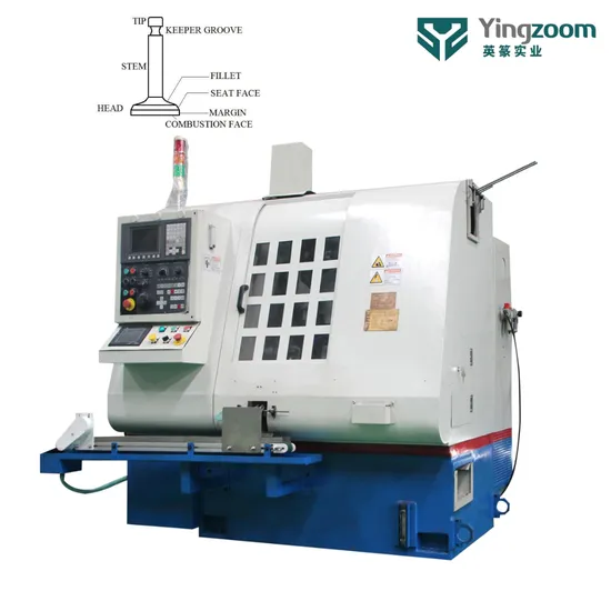 Automatic Engine Intake and Exhaust Valve Profiling Lathe