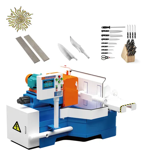 Sunglory CNC Precision Stainless Steel Blade Grinding Knife Making Single-Sided Grinding Machine