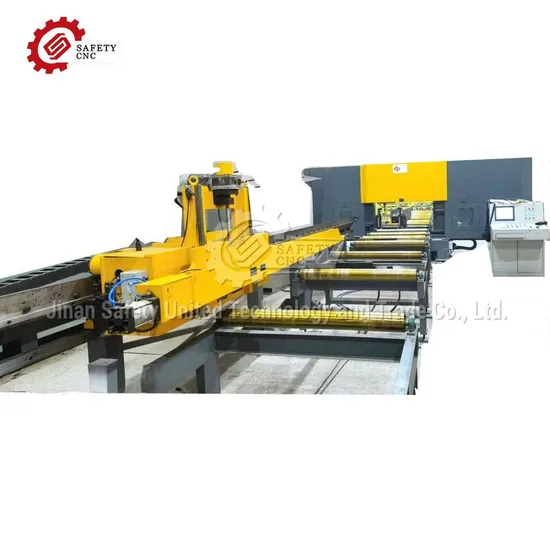 Good Quality High-Speed CNC Three-Dimensional Drilling Machine for H-Beams and Channel Model Thd1206 Height of Web 1250mm
