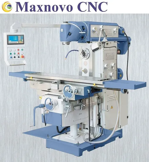 Universal Swivel Head Optimill Mt230s Fresadora 5500W Vertical Milling Machine with CE