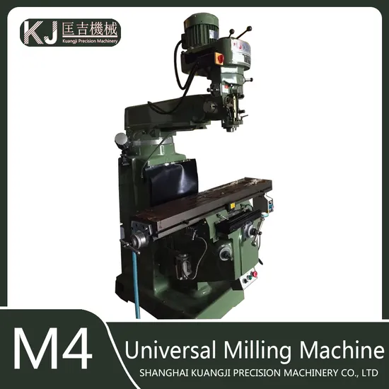M4 Vertical Turret Type Metal Milling Machine, Taiwan Spindle