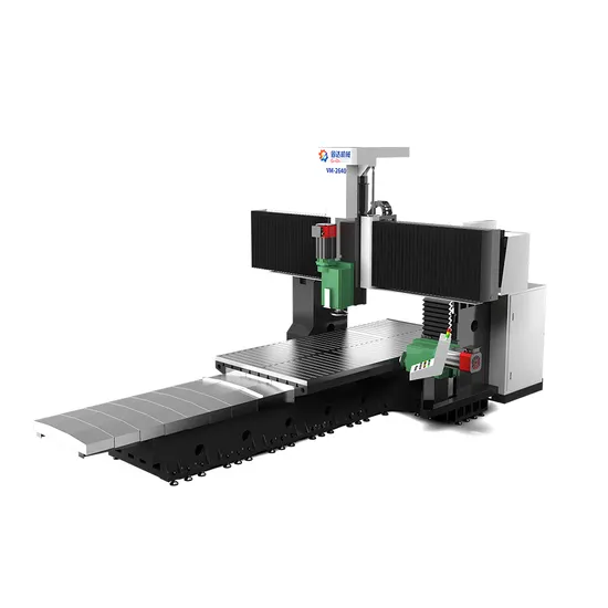 Large Fixed Beam Gantry Milling Machine with Two Milling Heads Portal Milling Machine Double Column Milling Machine