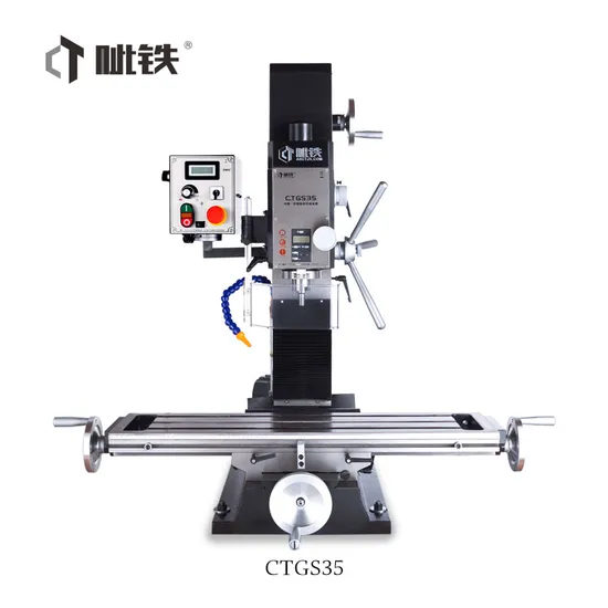 Ctgs35 Mini Drilling and Milling Machine Drilling Equipment Imported SKF Bearings with High Precision CE ISO with Low Price 70mm