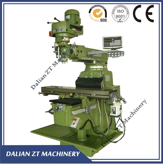 4# Conventional Universal RAM Vertical Bridgeport Type Turret Milling Machine