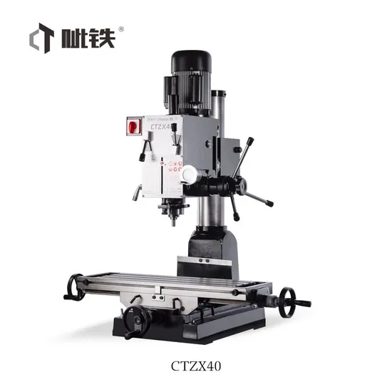 Mini Milling Drilling Machine Ctzx40 Small Vertical Drilling Machine