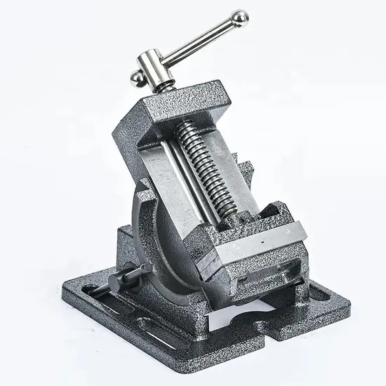 Qkd75 Milling Machine Vise Tilting Drill Press Vice with Adjustable Angle