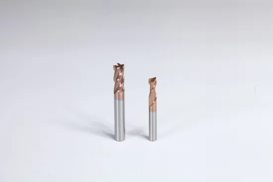 Tungsten Carbide 4 Flutes Corner Radius Endmills