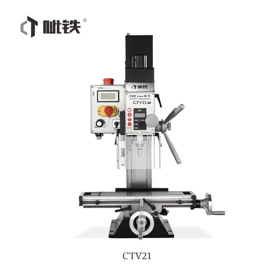 Hot Sale CTV21 China Drilling and Milling Machine Manual Mills