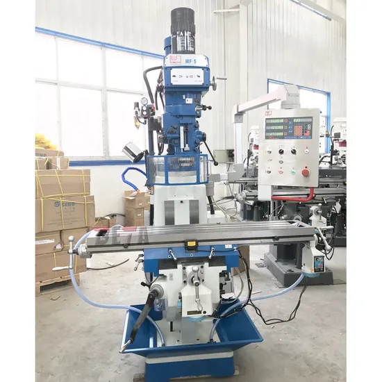 China Factory Horizontal Vertical Turret Milling Machine X6330