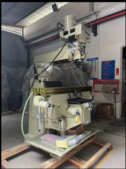 High-Performance Vertical Milling Machine with Nt30 Spindle Feature