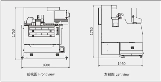 Da-750sqc CNC Engraving and Milling Machine