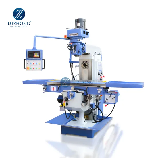 Universal Horizontal and Vertical X6336 Metal Turret Milling Machine With Power Feed