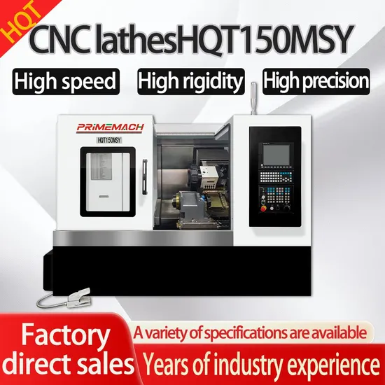Series Automatic High Quality Bed Lathe Import Turning CNC Mill Turn Machine