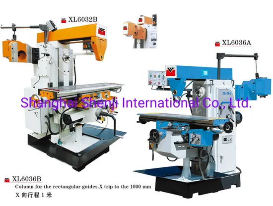 Universal Knee Type Horizontal Vertical Milling Machine XL6036b
