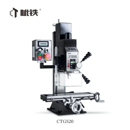 Ctgs20 Dia. 20mm Manual Milling Machine for Metal Working