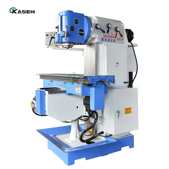 Variable Speed Milling Head Vertical Turret Milling Machine