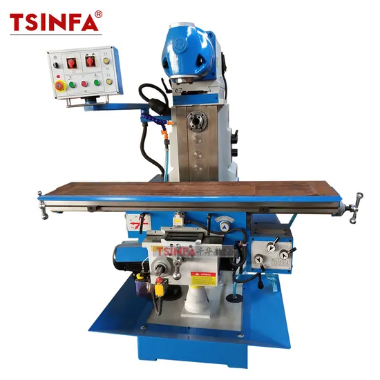 Universal Milling Machine Hot Sale RAM Type Small Swivel Head Vertical