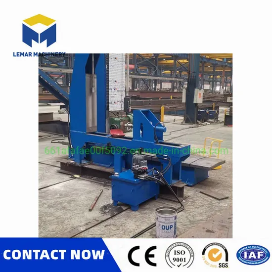 I Beam Box Column H Beam CNC End Face Milling Tool Machine