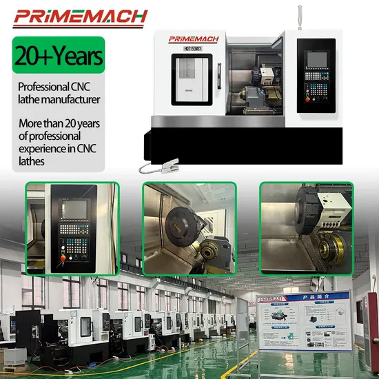 Automatic High Quality Bed Lathe Bar Feeder Turning CNC Mill Turn Machine