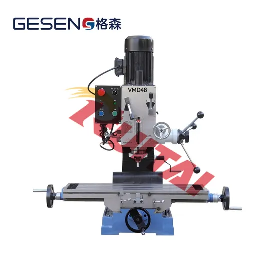 Multifunctional Milling Lathe Machine with Digital Readout with 3 Linear Scales
