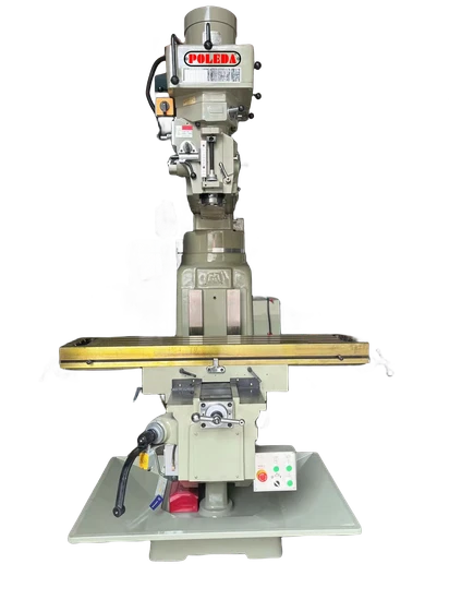 Poleda 5m/5s Universal Vertical Rocker Turret Milling Machine with User-Friendly Interface, China