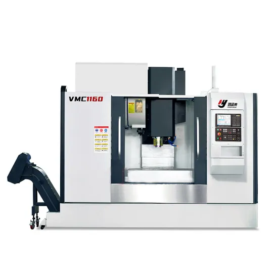 New CNC 5 Axis Milling Machining Brass Stainless Steel Vmc1160 Vertical CNC Milling Machine