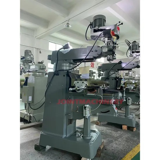 Universal Milling Machine High Precision Manual Milling Machine Tool for Metal Molds