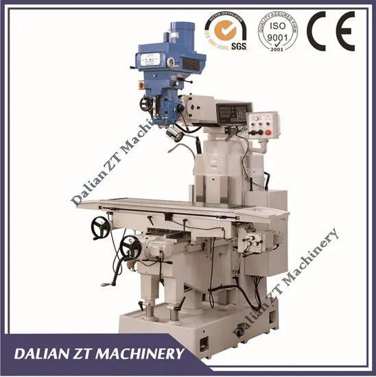 5# Conventional Universal RAM Vertical Bridgeport Type Turret Milling Machine