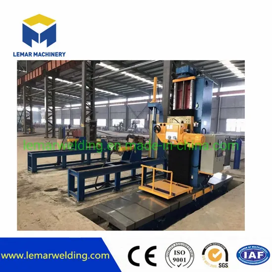 3000mm*6000mm CNC H Beam Box Beam End Face Milling Machine