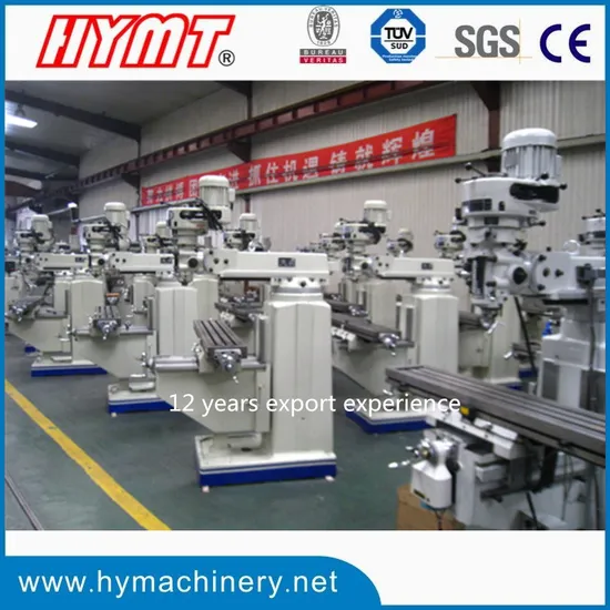 China Manufacturer of Taiwan Head Vertical Turret Milling Machine (X6325B)