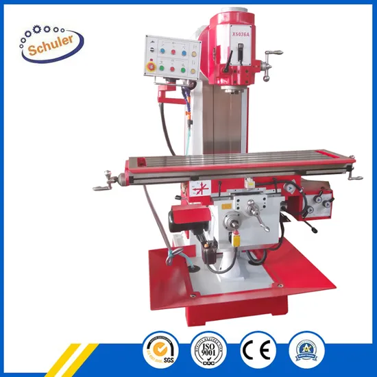 X5036A Metal Universal Vertical Turret Boring Milling Machine
