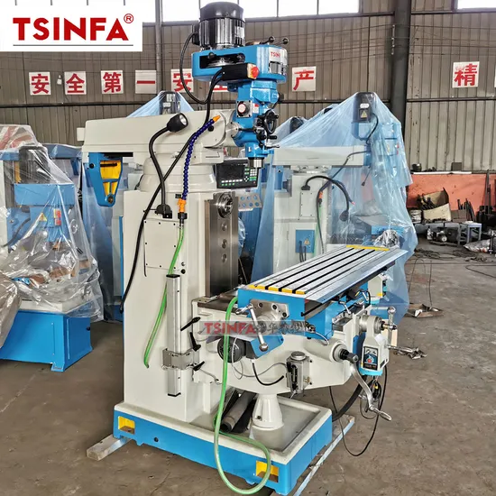 Turret Milling Machine High Precision Hot Sale RAM Type CE High Speed