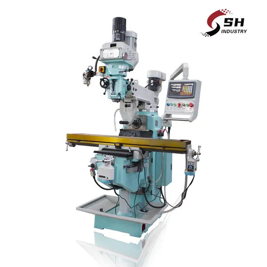 X6330W High Quality Knee Type Universal Metal Turret Milling Machine Price