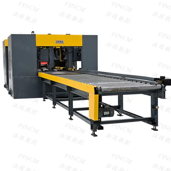 BM55/12 FINCM Bridge H-Beams Steel Structure CNC Hydraulic Vertical Beveling Milling Machine 220-1250mm