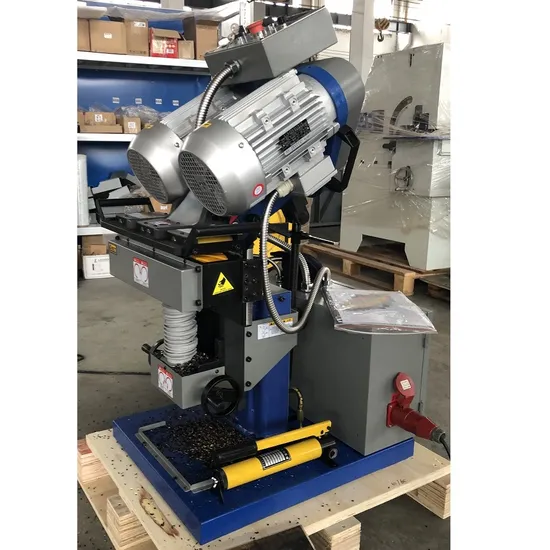 Small Removable Edge Milling Machine for Steel Structure Production Line