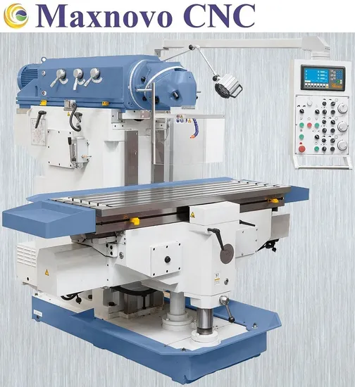 Heavy Duty Universal Fresadora 7500W Vertical Milling Machine Uwf15s Maxnovo