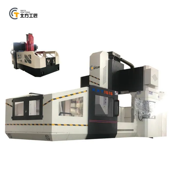 Double Column Gantry Machining Center Drilling and Milling Machine CNC System
