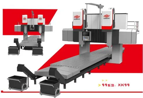 Xkb9912 CNC Rail Milling Machine
