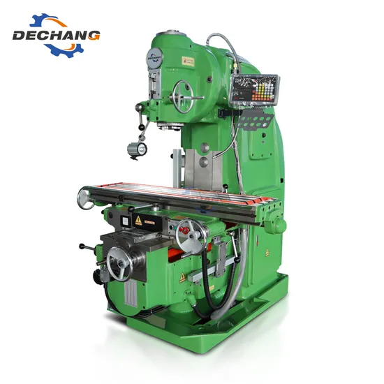 High Quality Multi-Function Vertical Universal Milling Machine X5045 Heavy Duty Vertical Knee Type Milling Machine