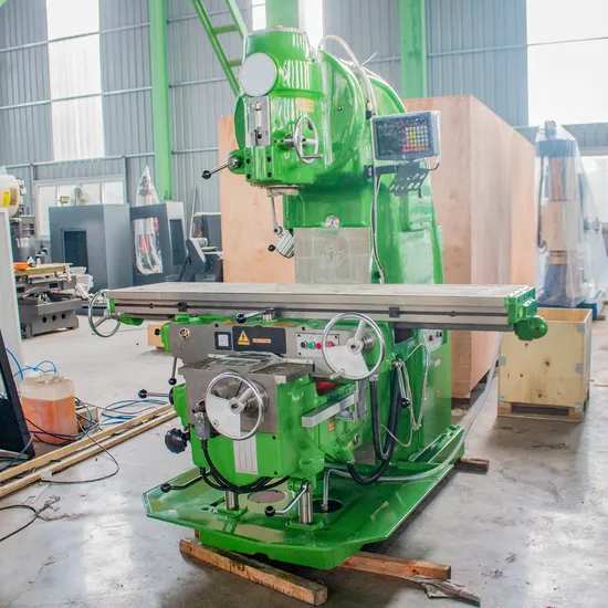 High Quality Vertical Metal Knee Type Universal Milling Machine Heavy Duty Knee Type Manual Machine Tool X5032 Universal Metal Milling Machine
