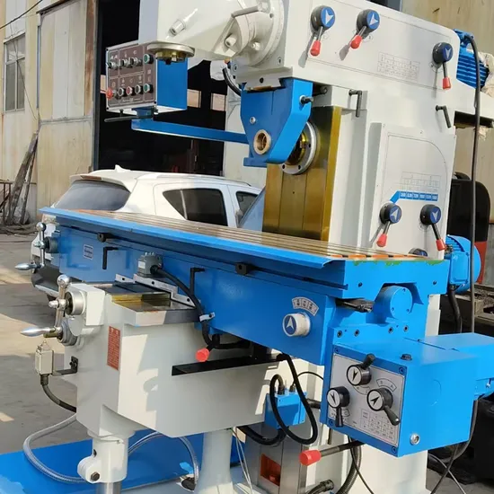 Metal Processing Universal Vertical X6436 Drilling Milling Machine Swivel Head Milling