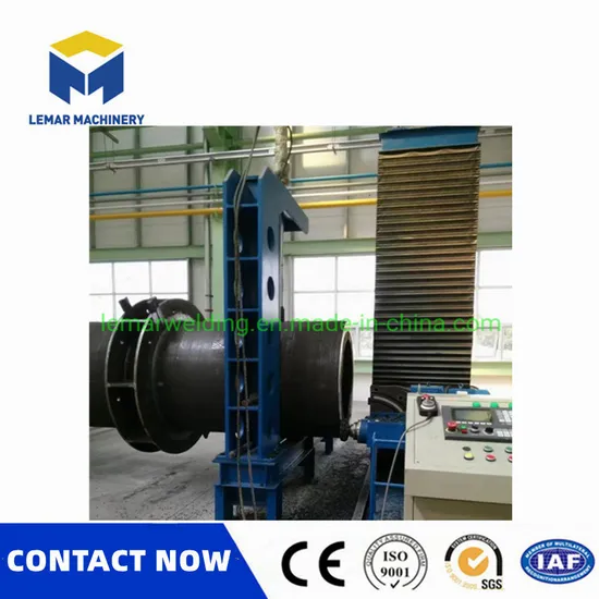 Hydraulic Clamping 1500*2000mm CNC H-Beam Box Beam End Face Milling Machine