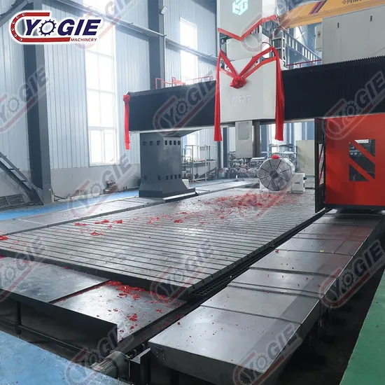 13m Multi-Task Double Column Metal Processing Milling Machine Frt130520 CNC Floor Type Gantry Milling Machine